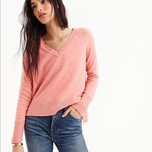 J Crew V-neck Sweater in yarn Size M